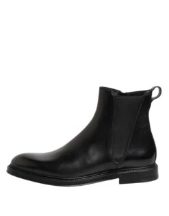 Dolce & Gabbana Black Chelsea Leather Mid Calf Boots Men's Shoes 13 Dolce & Gabbana Black Chelsea Leather Mid Calf Boots Men's Shoes -Lux Lair Store 8450709