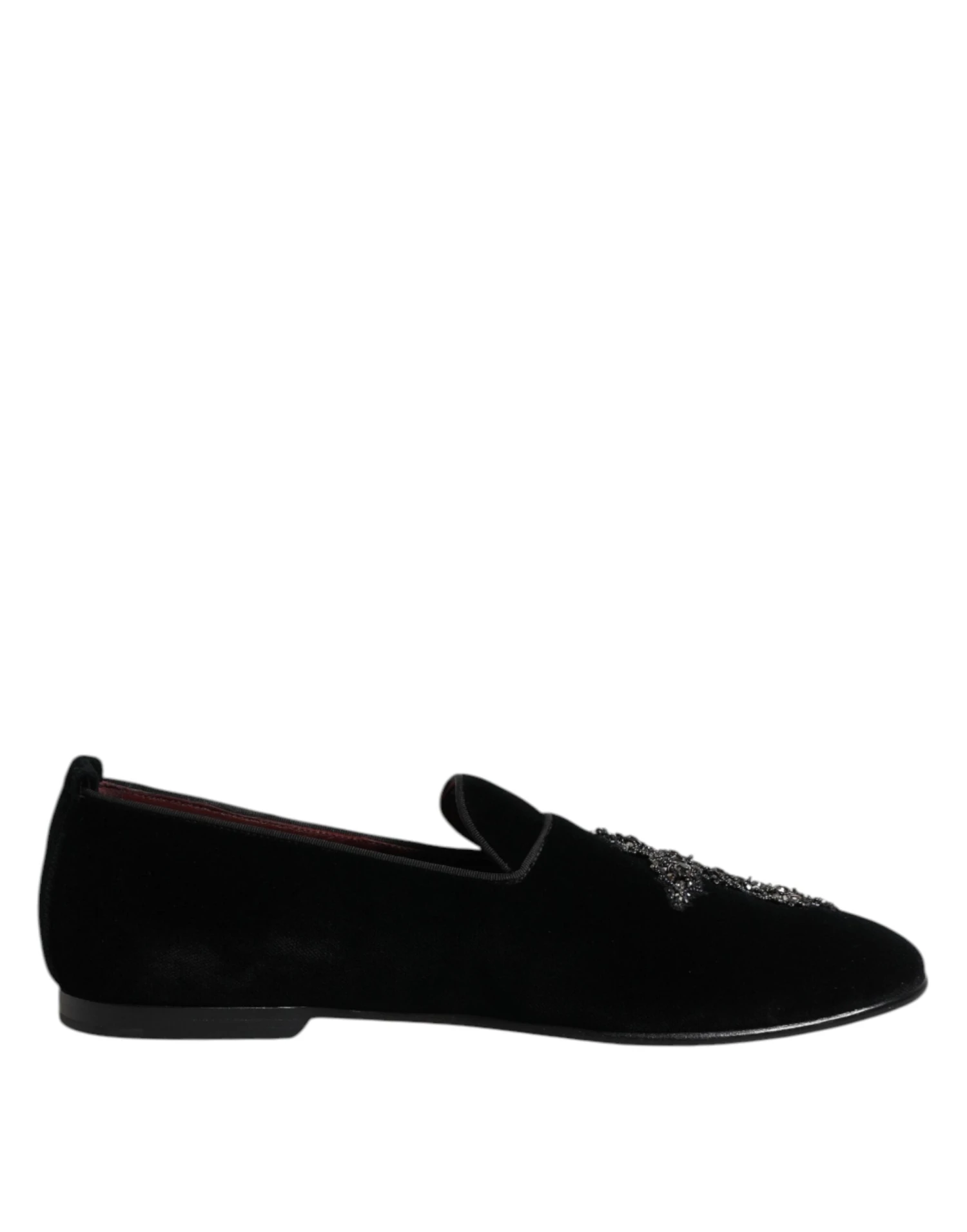 Dolce & Gabbana Black Suede Cross Slip On Loafers Dress Men's Shoes 3 Dolce & Gabbana Black Suede Cross Slip On Loafers Dress Men's Shoes