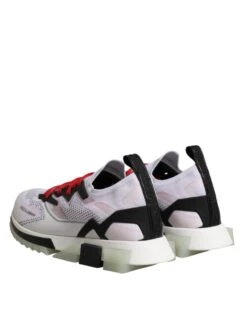 Dolce & Gabbana White SORRENTO Sport Stretch Sneakers Men's Shoes -Lux Lair Store 8459164