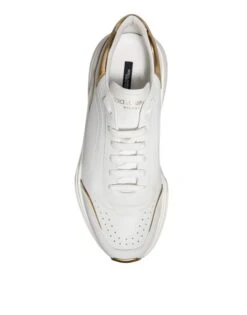 Dolce & Gabbana White Daymaster Leather Low Top Sneakers Men's Shoes (Pre-Owned) 13 Dolce & Gabbana White Daymaster Leather Low Top Sneakers Men's Shoes (Pre-Owned) -Lux Lair Store 8460251