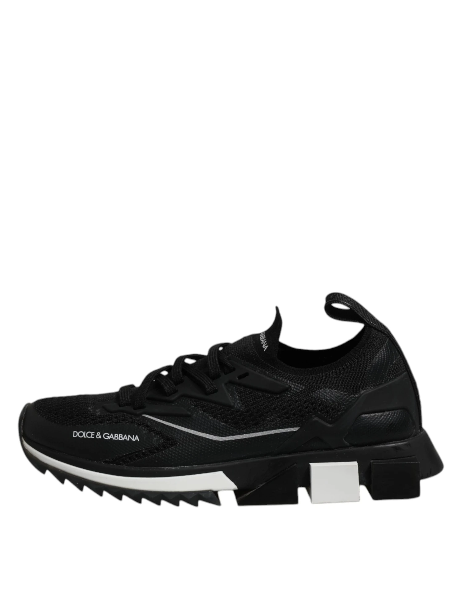 Dolce & Gabbana Black SORRENTO Lace Up Men Sneakers Men's Shoes (Pre-Owned) 8 Dolce & Gabbana Black SORRENTO Lace Up Men Sneakers Men's Shoes (Pre-Owned) - Image 6