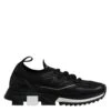 Dolce & Gabbana Black SORRENTO Lace Up Men Sneakers Men's Shoes (Pre-Owned) -Lux Lair Store 8460425