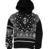 Dolce & Gabbana Black Bandana Hooded Men Sweatshirt Men's Sweater (Pre-Owned) 1 Dolce & Gabbana Black Bandana Hooded Men Sweatshirt Men's Sweater (Pre-Owned) -Lux Lair Store 8526059
