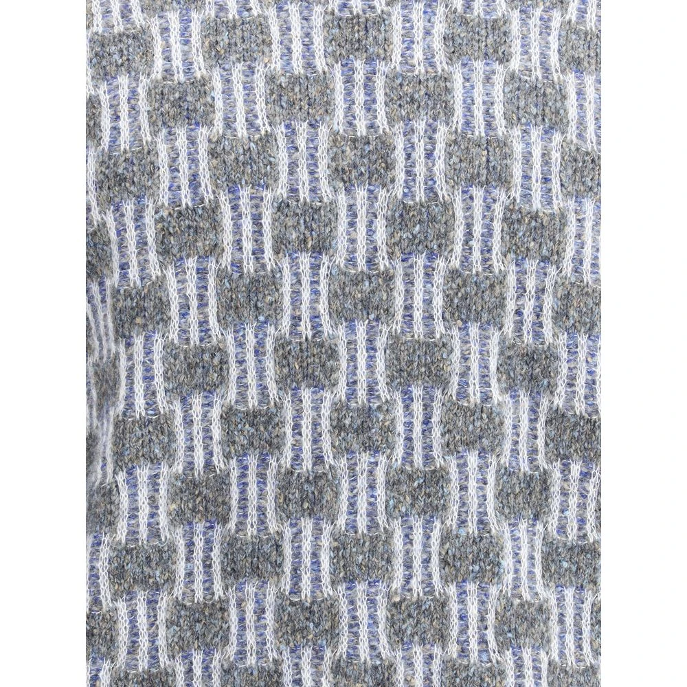 Giorgio Armani Graphic Pattern Turtleneck Men's Sweater 5 Giorgio Armani Graphic Pattern Turtleneck Men's Sweater - Image 3