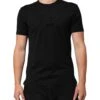 Dolce & Gabbana Black Cotton Velvet Logo Print Men Men's T-shirt -Lux Lair Store 8975481