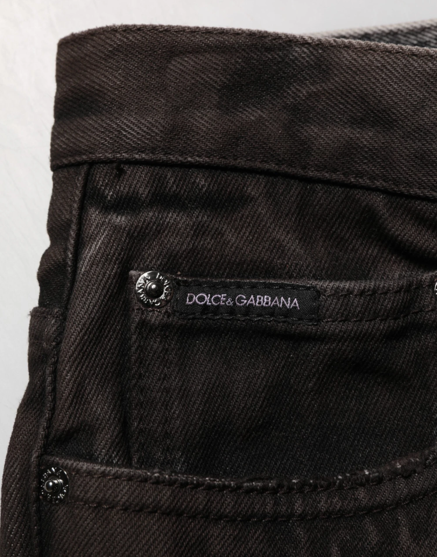 Dolce & Gabbana Black Cotton Tattered Denim Men Bermuda Men's Short 7 Dolce & Gabbana Black Cotton Tattered Denim Men Bermuda Men's Short - Image 5