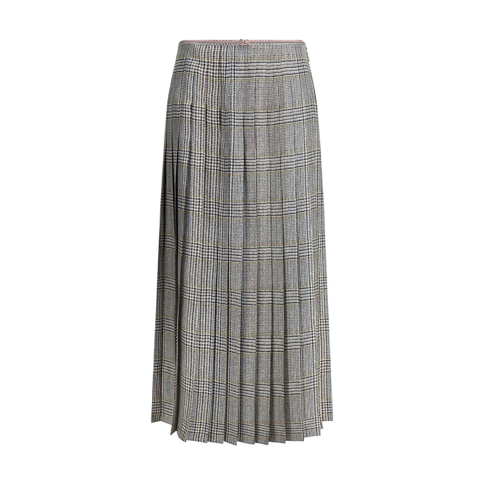 Thom Browne Silk Tweed Women's Skirt 3 Thom Browne Silk Tweed Women's Skirt