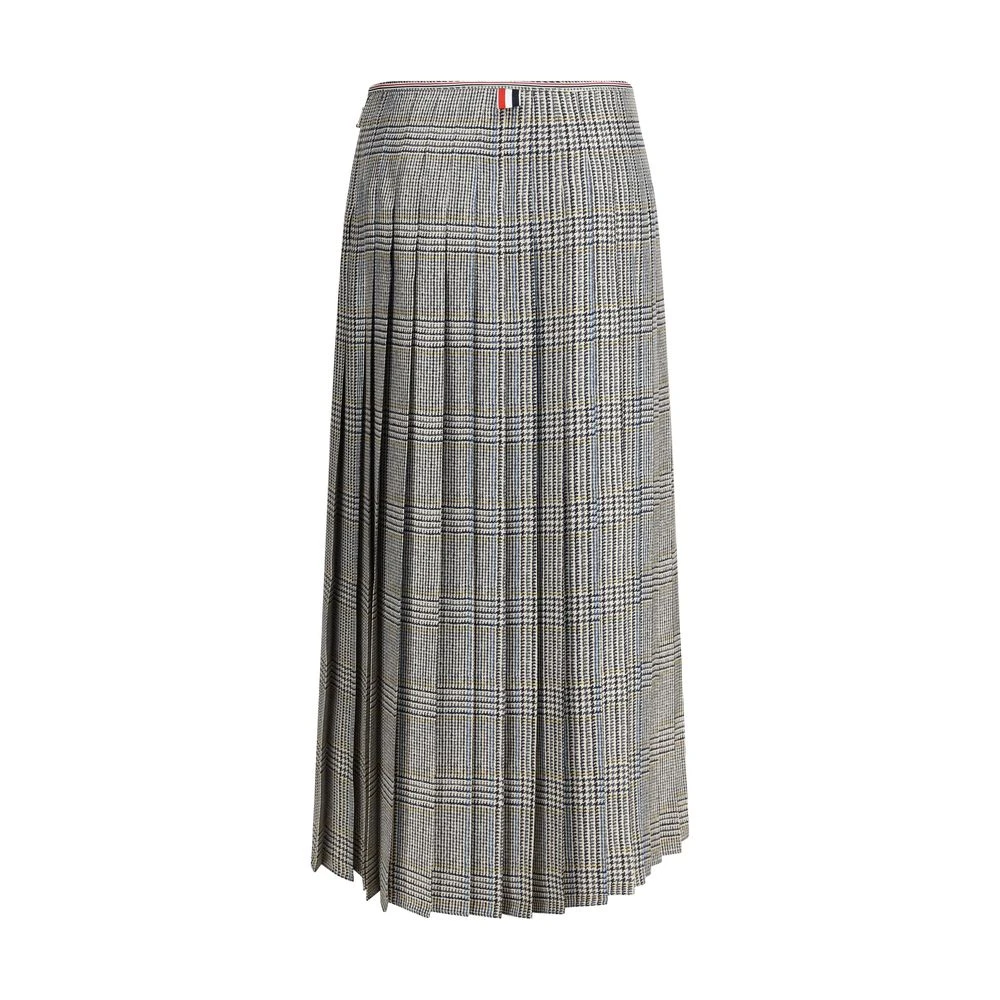 Thom Browne Silk Tweed Women's Skirt 4 Thom Browne Silk Tweed Women's Skirt - Image 2