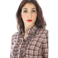 Fred Perry Pink Cotton Women's Shirt -Lux Lair Store 9135796