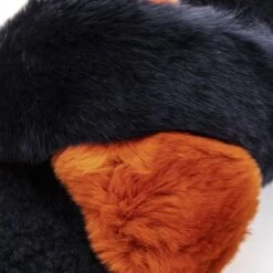 Mr&Mrs Italy Blue Rabbit Fur Women's Sandal -Lux Lair Store 9147158