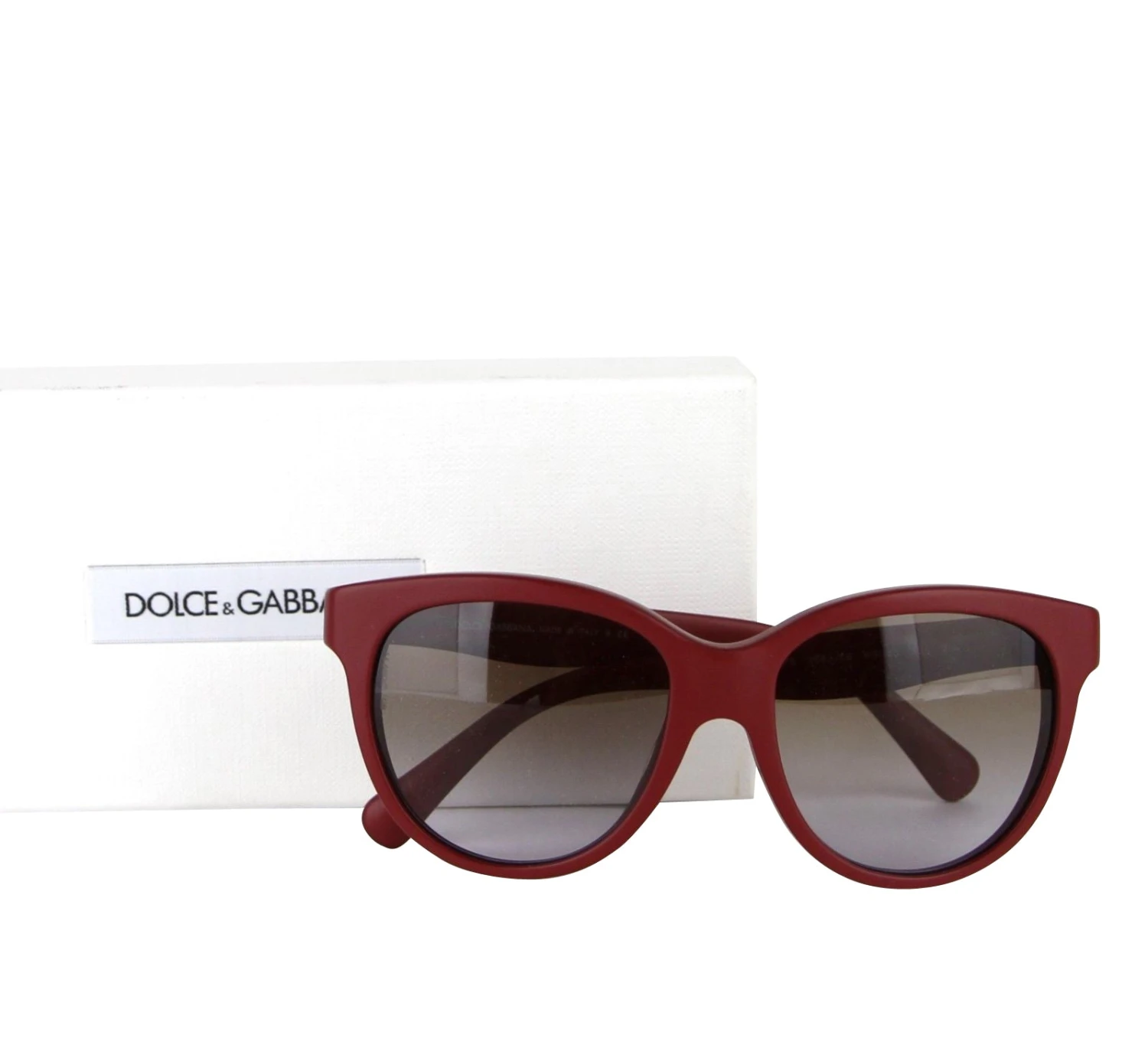 Dolce & Gabbana Girls Red Matt Silk Cat Eye Acetate Frame Sunglasses 4176 2583/68 3 Dolce & Gabbana Girls Red Matt Silk Cat Eye Acetate Frame Sunglasses 4176 2583/68