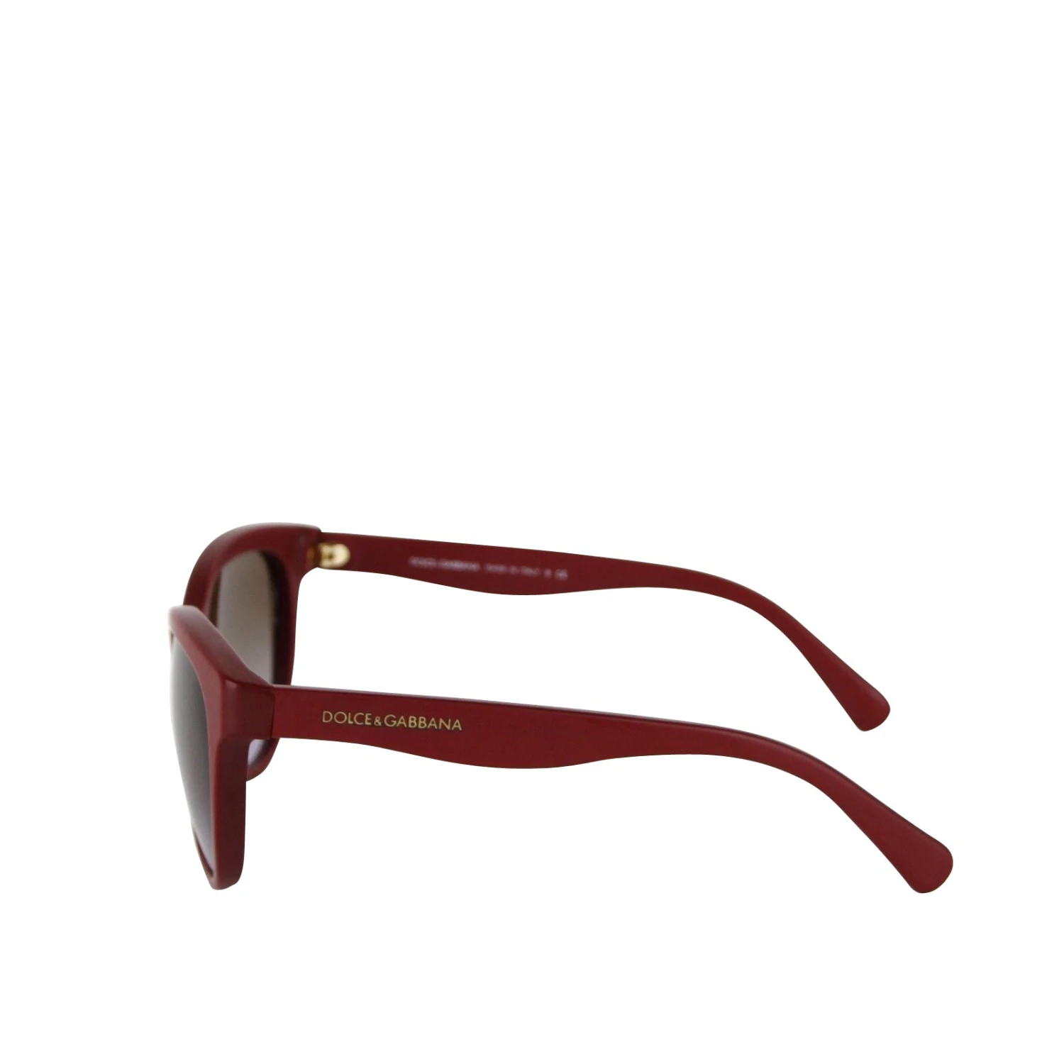 Dolce & Gabbana Girls Red Matt Silk Cat Eye Acetate Frame Sunglasses 4176 2583/68 6 Dolce & Gabbana Girls Red Matt Silk Cat Eye Acetate Frame Sunglasses 4176 2583/68 - Image 4