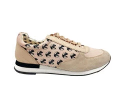 Bally Men's Pink Gavino Consumers Nylon / Leather / Suede Lace Up Sneaker (9.5 EU / 10.5D US) -Lux Lair Store gavino consumers 08 flesh us10.5d 7