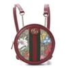 Gucci GG Supreme Monogram Web Flora Mini Ophidia Round Backpack Red -Lux Lair Store gucci 20ophidia 20supreme 20gg 20canvas 20floral 20round 20backpack