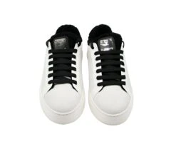 MCM Women's White Milano Suede Black Shearling Low Top Sneaker (37 EU / 7 US) 13 MCM Women's White Milano Suede Black Shearling Low Top Sneaker (37 EU / 7 US) -Lux Lair Store mes9ada02wt white 37 5