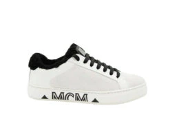 MCM Women's White Milano Suede Black Shearling Low Top Sneaker MES9ADA02WT (38 EU / 8 US) 40 MCM Women's White Milano Suede Black Shearling Low Top Sneaker MES9ADA02WT (38 EU / 8 US) -Lux Lair Store mes9ada02wt white 39 3 06344bbc be25 4d8b 941f 935a3424a5a9