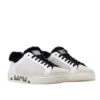 MCM Women's White Milano Suede Black Shearling Low Top Sneaker MES9ADA02WT (40 EU / 10 US) -Lux Lair Store mes9ada02wt white 40 1