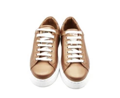 MCM Women's Rose Gold Leather Low Top Sneakers MES9AMM00TC -Lux Lair Store mes9amm00tc rosegold 38 4 c1ee81db 8fc5 4c03 9612 7dab34438a4e
