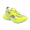 MCM Women's Neon Yellow Luft Collection Visetos Canvas Sneaker -Lux Lair Store mes9anx05yn neonyellow 36 1