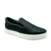 MCM Women's Black Visetos Logo Low Top Slip On Sneaker MES9SMM40BK -Lux Lair Store mes9smm40bk black 35 1
