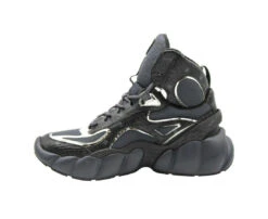 MCM Men's Black Luft Collection Visetos Coated Canvas Sneaker -Lux Lair Store mex9anx03bk black 41 3