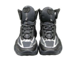 MCM Men's Black Luft Collection Visetos Coated Canvas Sneaker -Lux Lair Store mex9anx03bk black 41 4