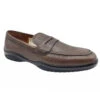 Bally Men's Brown Micson Leather Slip On Loafer Dress Shoes