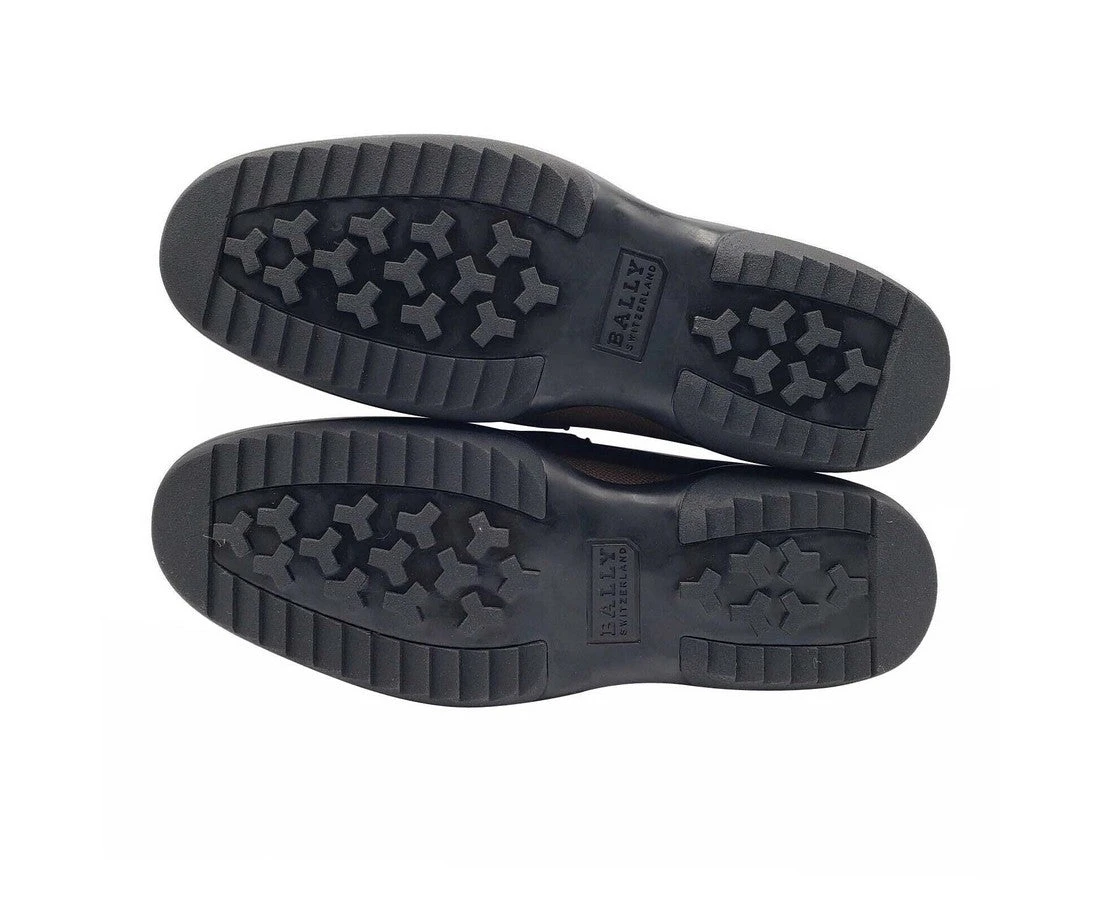 Bally Men's Brown Micson Leather Slip On Loafer Dress Shoes 10 Bally Men's Brown Micson Leather Slip On Loafer Dress Shoes - Image 8