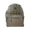 MCM Men Green Sea Turtle Visetos Coated Canvas Small Backpack 1 MCM Men Green Sea Turtle Visetos Coated Canvas Small Backpack -Lux Lair Store mmkcave04jh001 8809735102018 dd 1