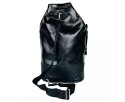 MCM Men's Black Tivitat Coated Canvas Large Drawstring Sling Backpack -Lux Lair Store muk9abt11bk001 8809630639114 5