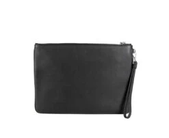 MCM Unisex Black Nappa Leather Studded Robert Wristlet Zip Pouch MZZ9SRO32BK001 -Lux Lair Store mzz9sro32bk001 8809578655825 3