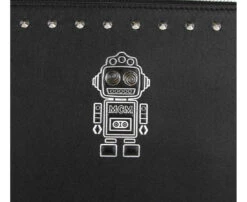 MCM Unisex Black Nappa Leather Studded Robert Wristlet Zip Pouch MZZ9SRO32BK001 -Lux Lair Store mzz9sro32bk001 8809578655825 7