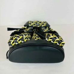 MCM Brandenburg Yellow/Black Cubic Monogram Unisex Nylon Backpack 24 MCM Brandenburg Yellow/Black Cubic Monogram Unisex Nylon Backpack -Lux Lair Store s mmkcsck01yw001 8809735045421 ftg10